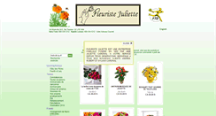 Desktop Screenshot of fleuristejuliette.com