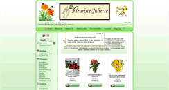 Desktop Screenshot of fleuristejuliette.net